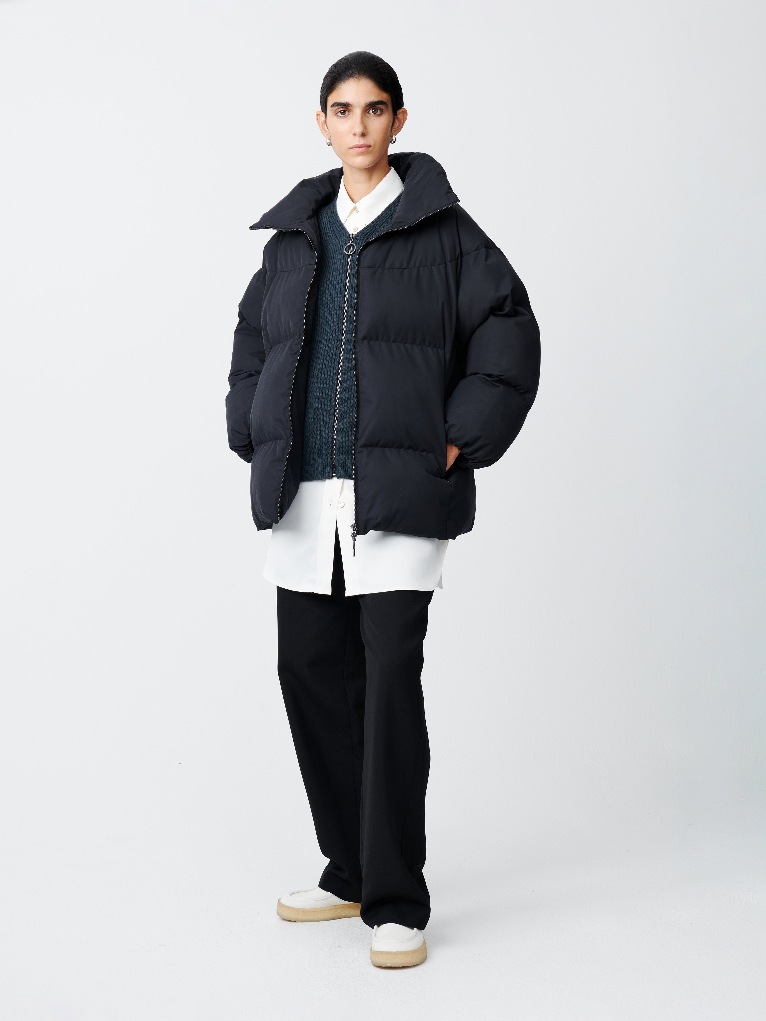 Basel Ecodown Jacket in Black– Studio Nicholson