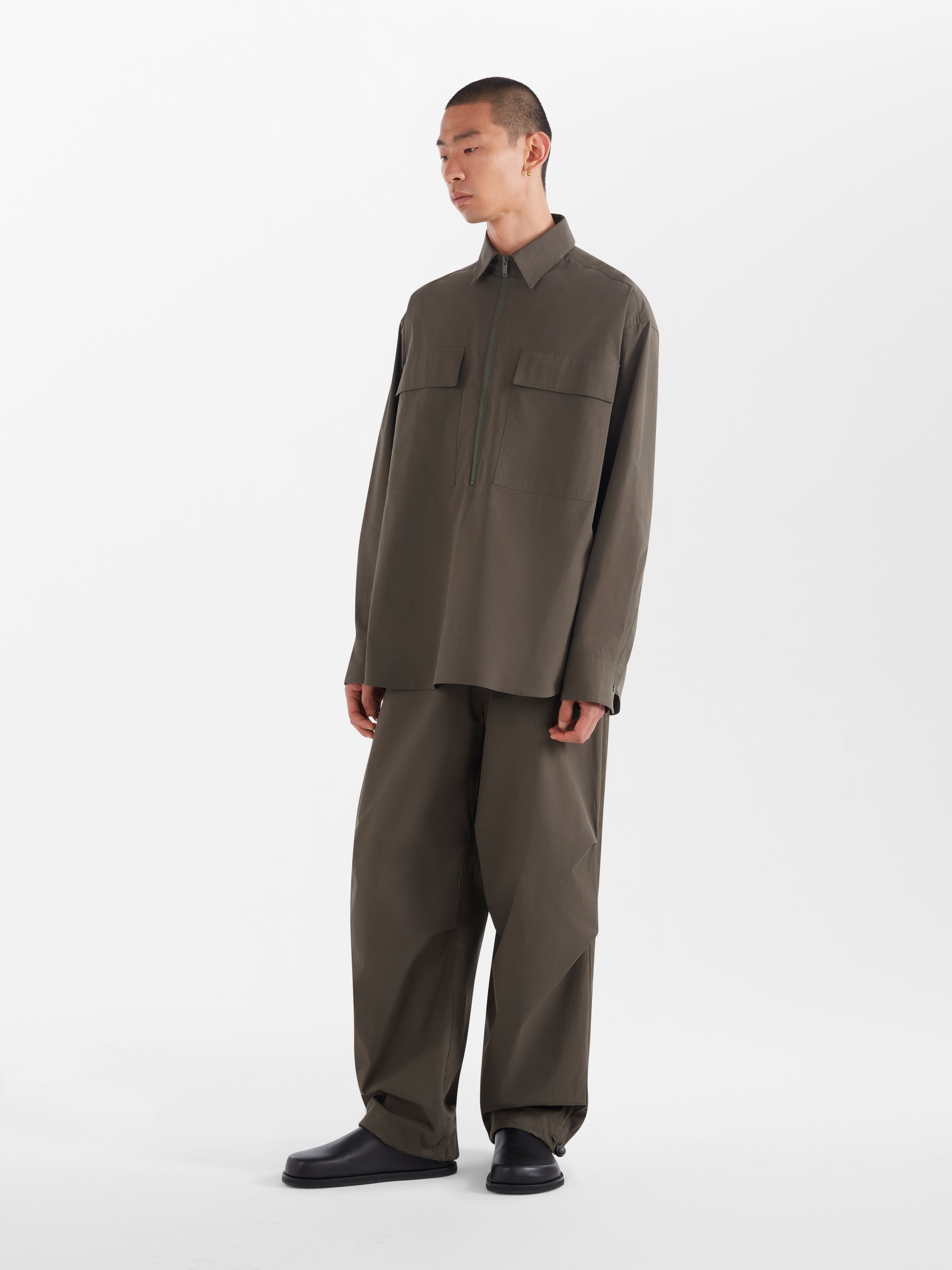 Drift Pant in Black Olive– Studio Nicholson