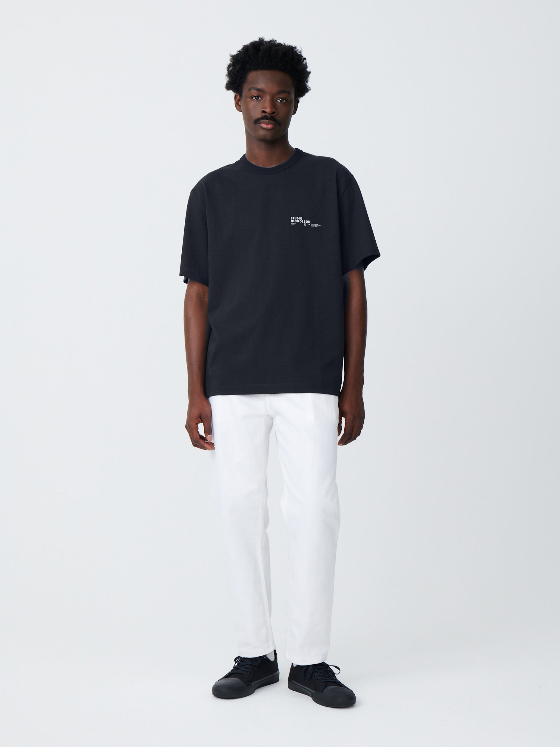 Module T-Shirt in Darkest Navy– Studio Nicholson