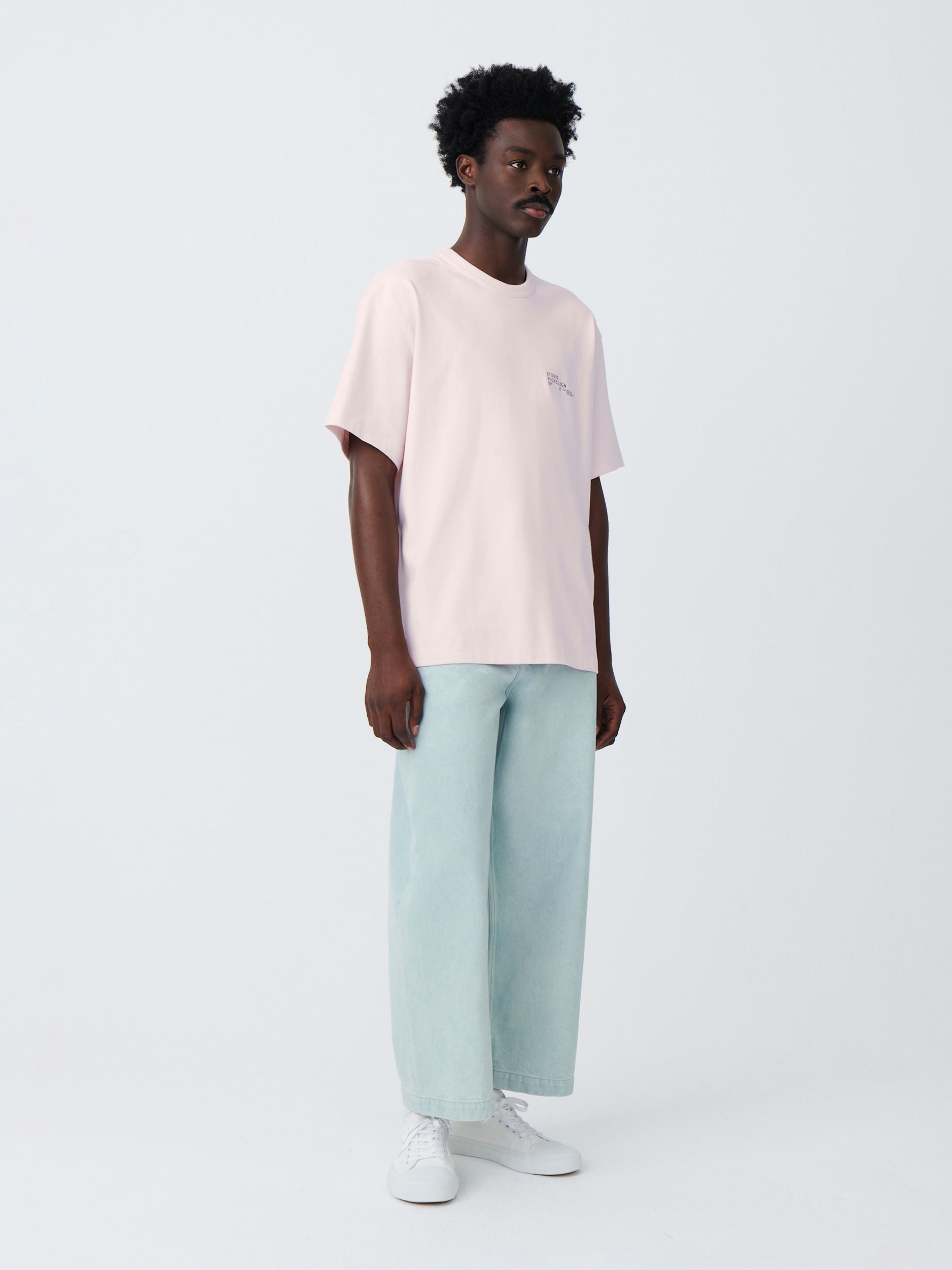 Paolo Denim Pant in Bleach Wash– Studio Nicholson