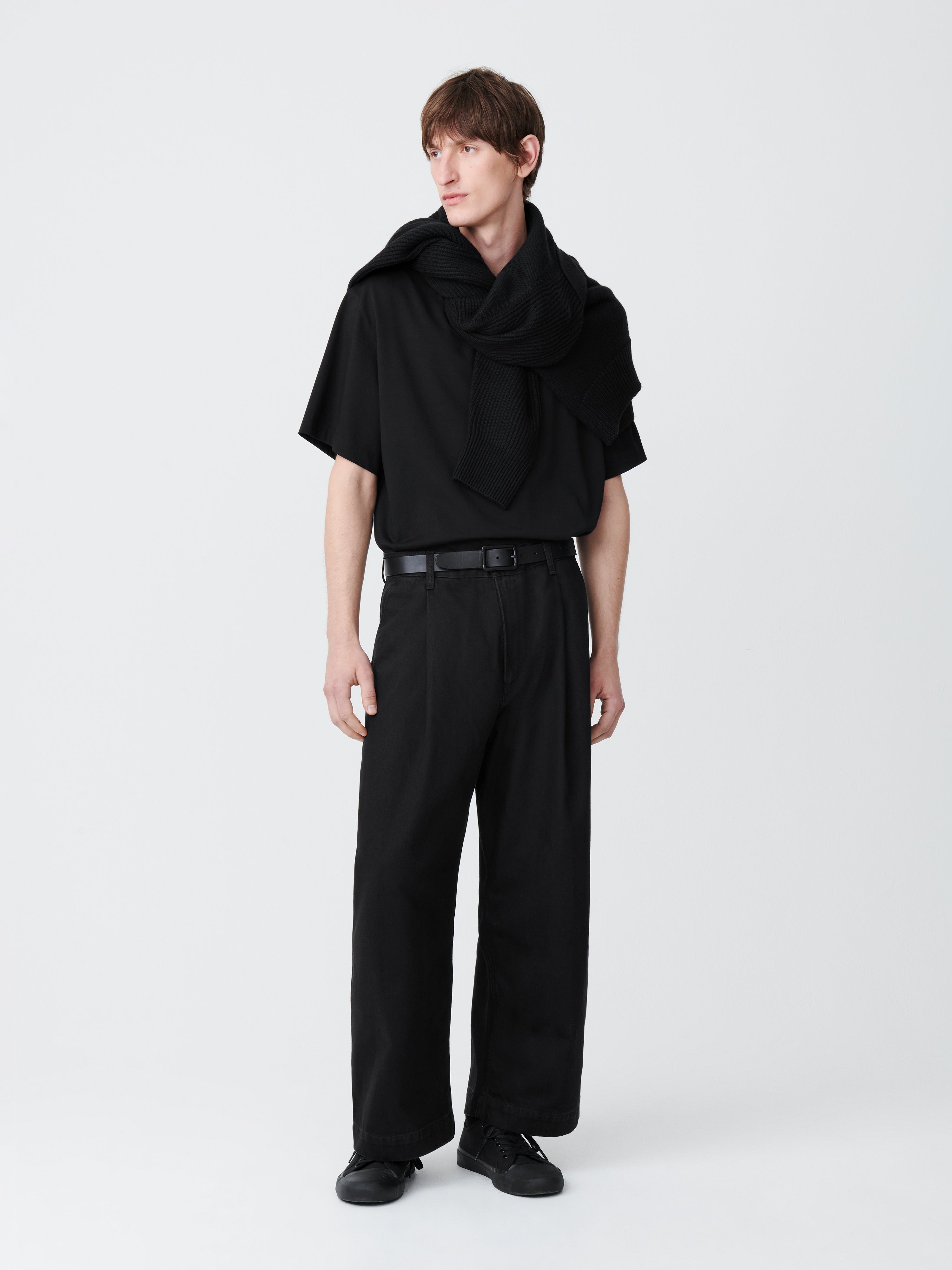 Puch Denim Pant in Washed Black– Studio Nicholson