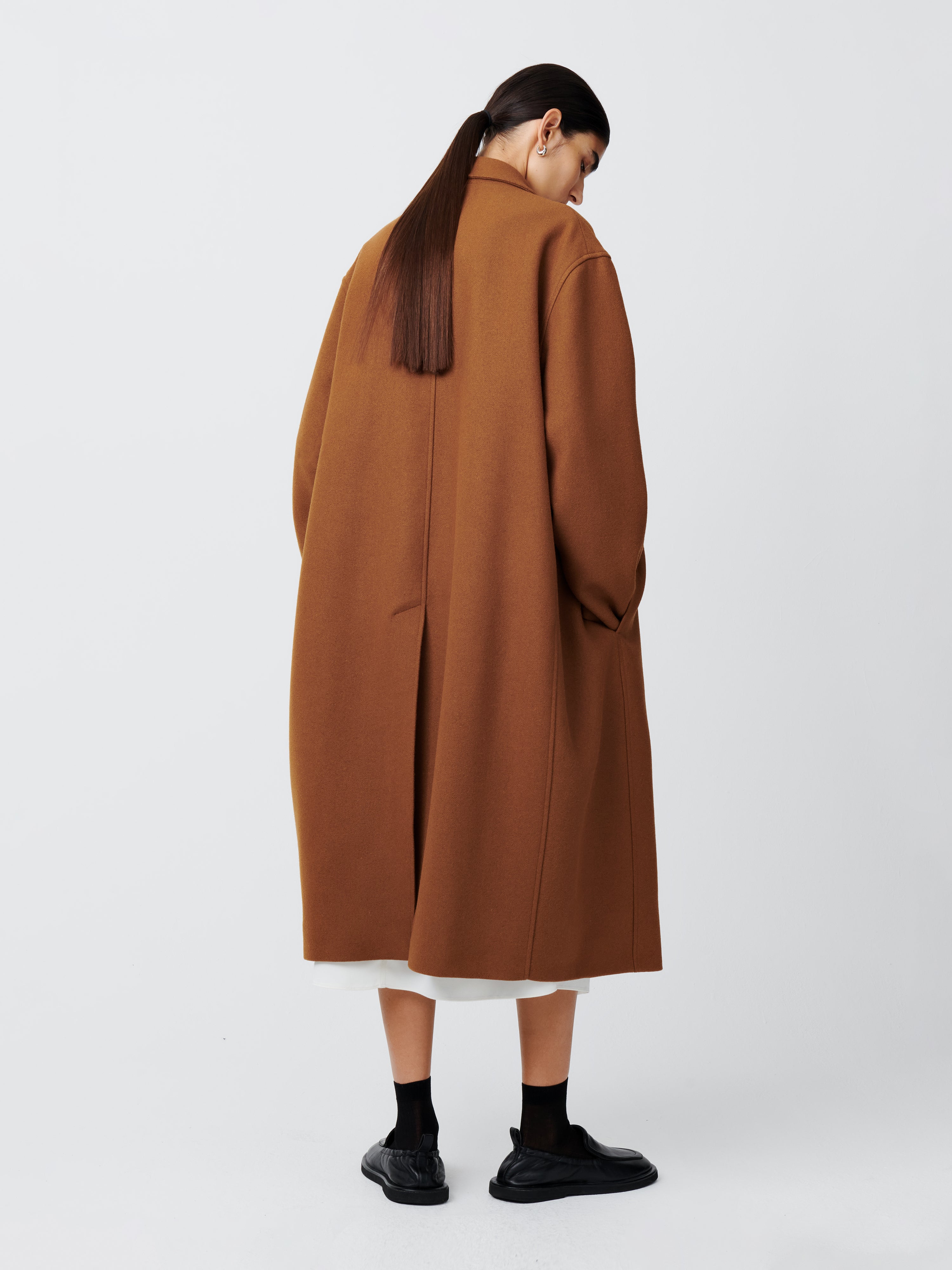 Ria Coat in Camel– Studio Nicholson