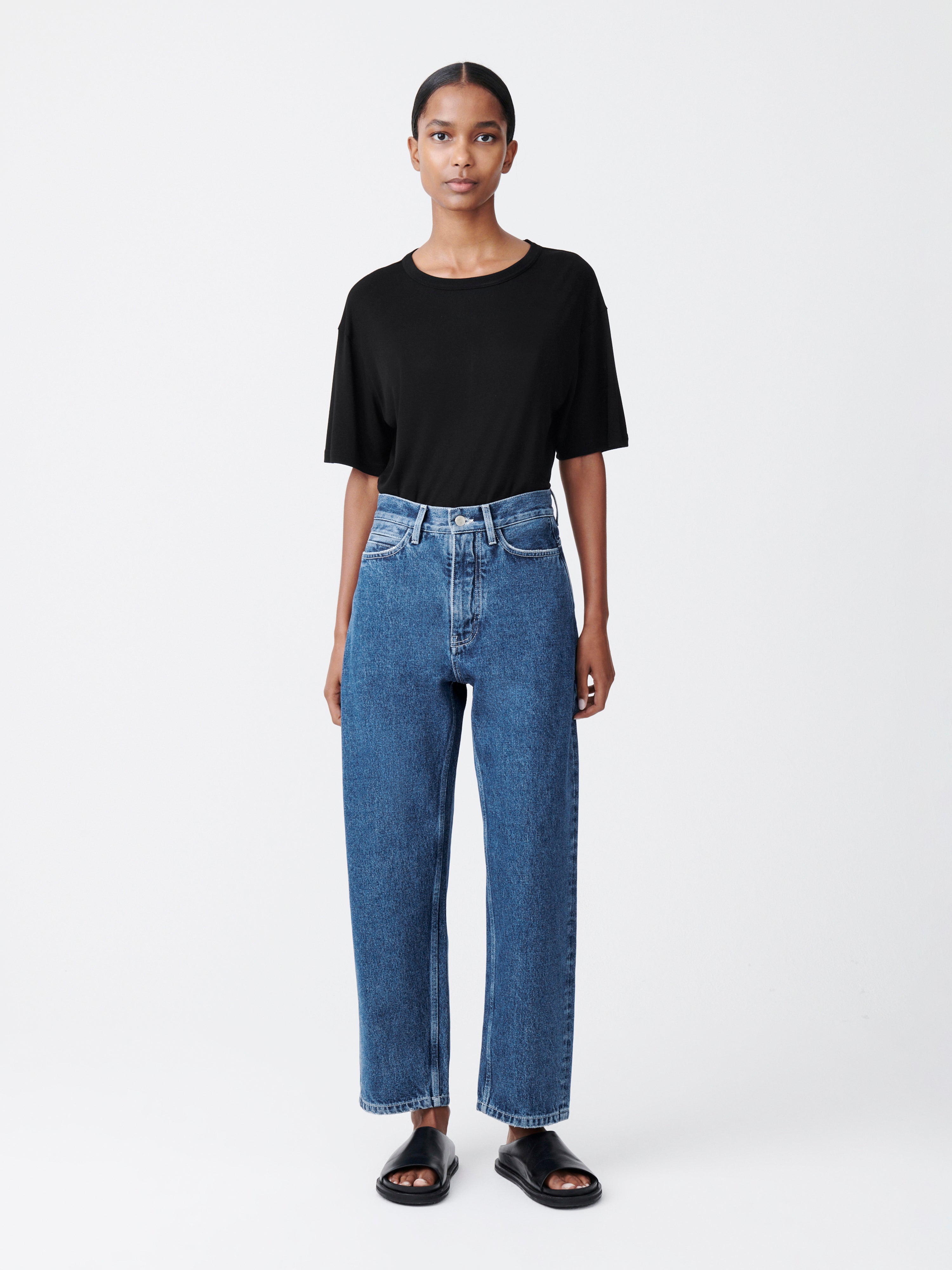 Ruthe Denim Pant in Beach Fade– Studio Nicholson