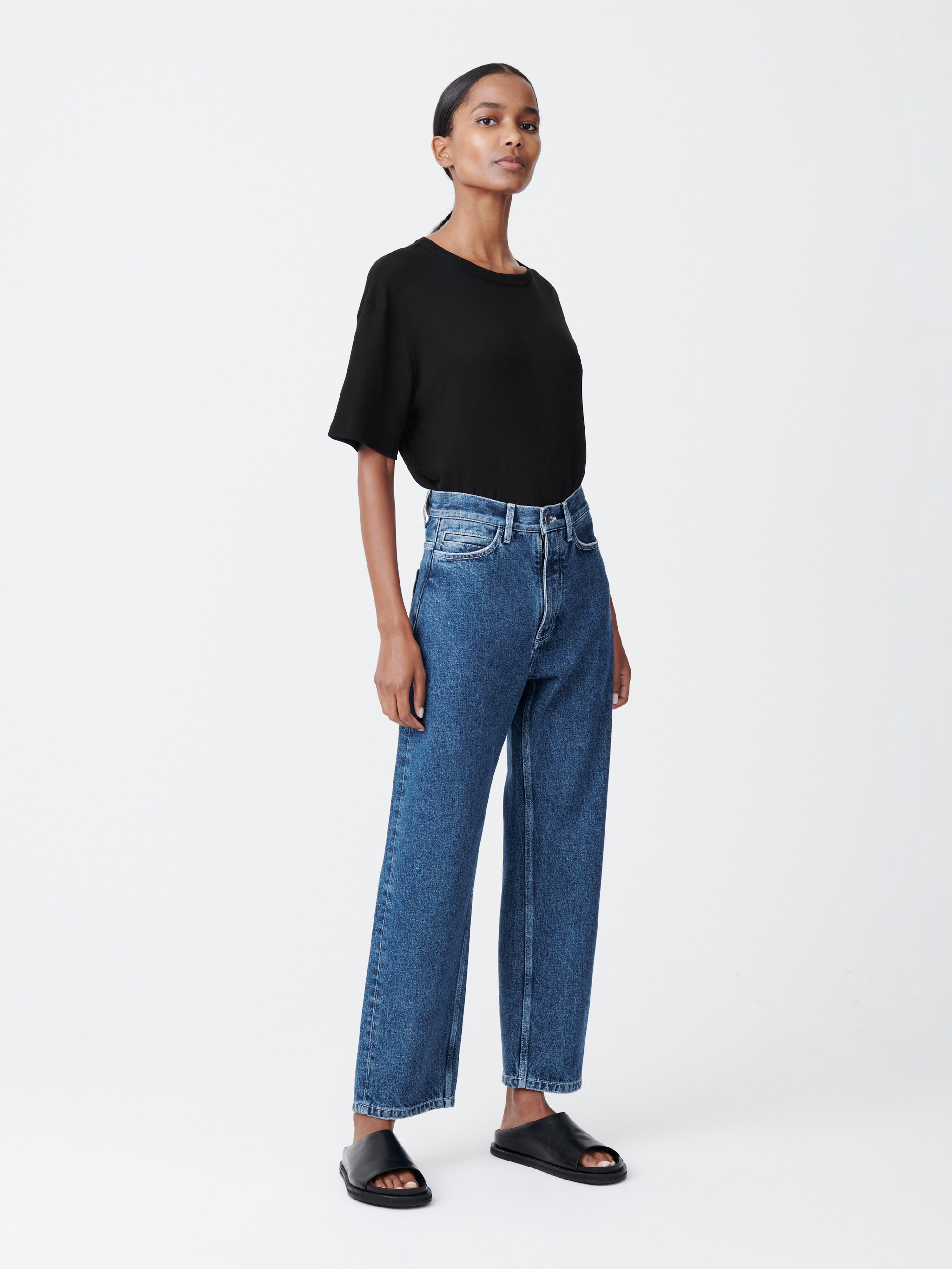 Ruthe Denim Pant in Beach Fade– Studio Nicholson