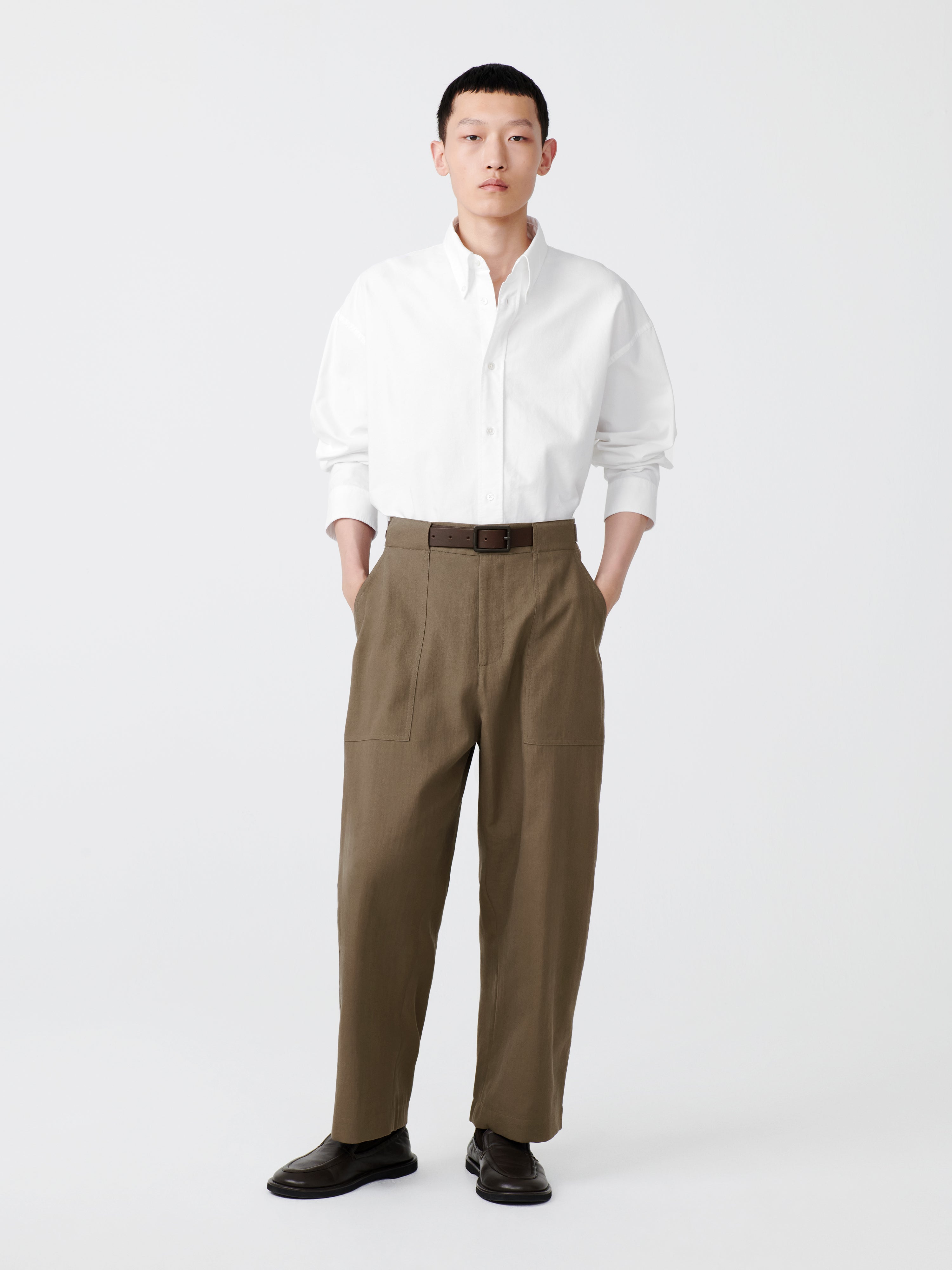 Torre Pant in Fossil– Studio Nicholson