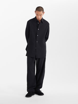 Akako Viscose Shirt in Black– Studio Nicholson