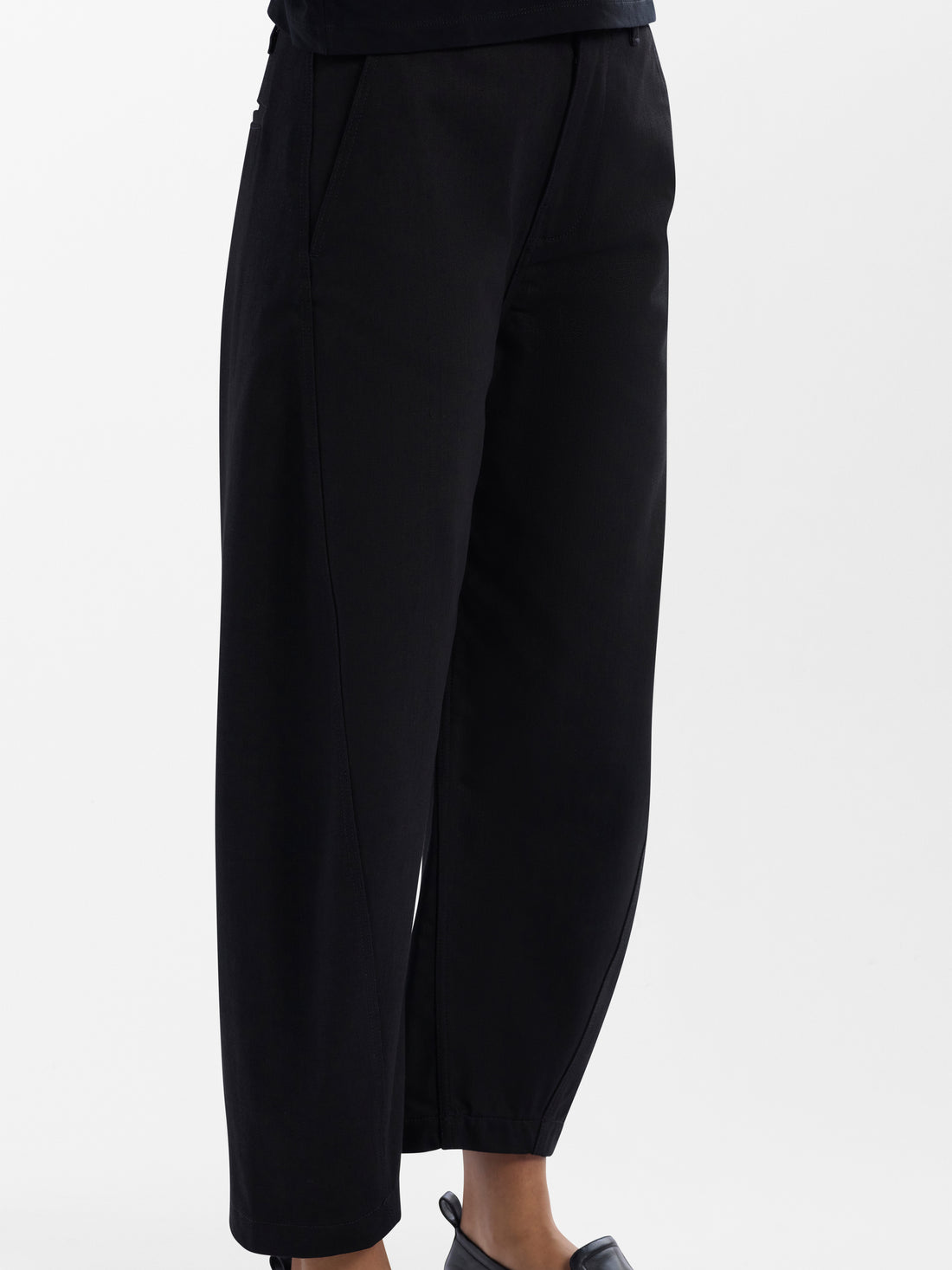 Akerman Denim Pant in Black– Studio Nicholson