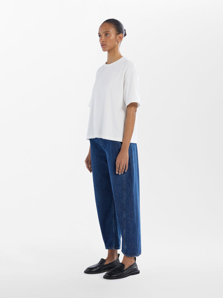 Akerman Washed Denim Pant in Indigo