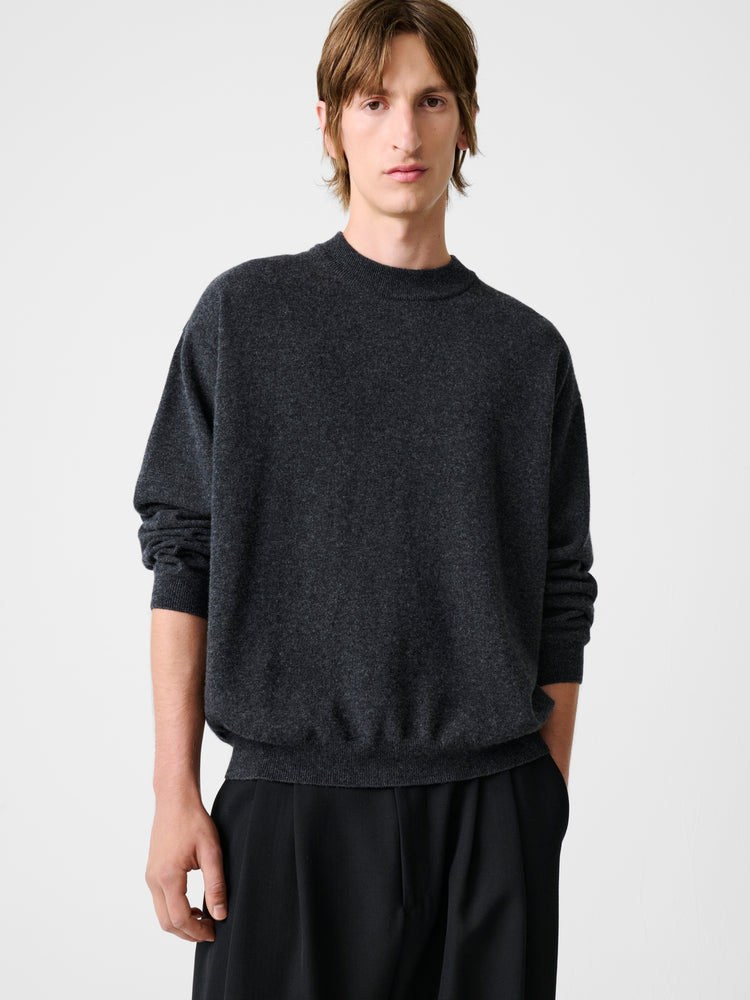 Alva Knit in Charcoal Marl