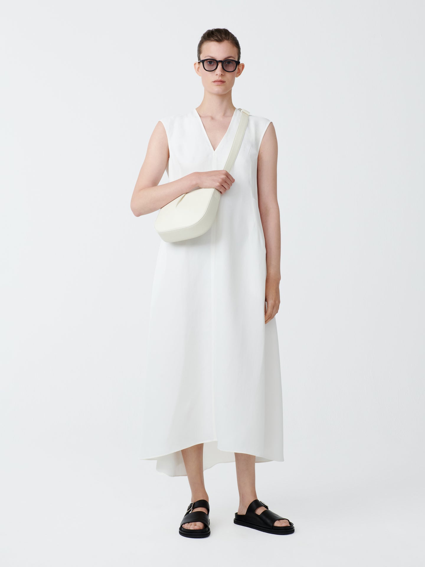 Beck Dress in Parchment