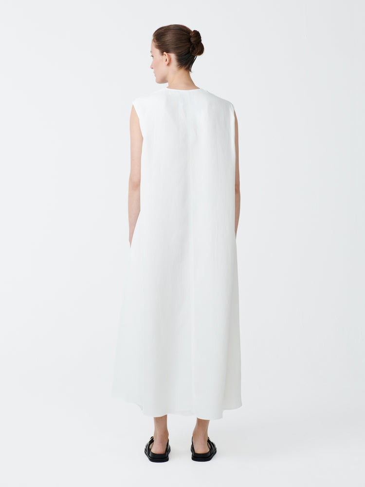 Beck Dress in Parchment