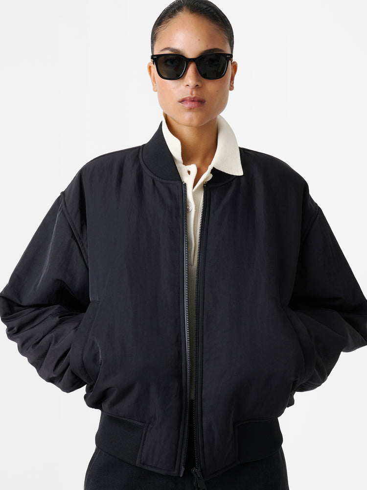 Blade Bomber Jacket in Black