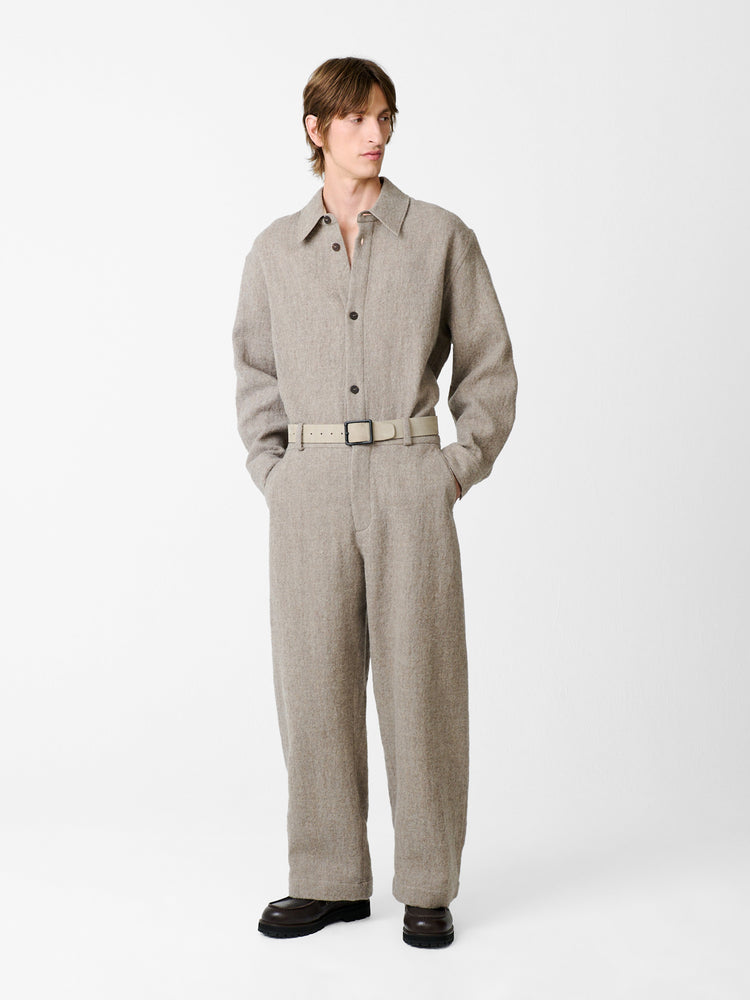 Bosworth Wool Pant in Feather