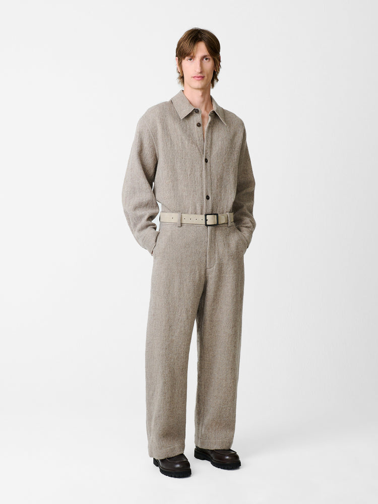 Bosworth Wool Pant in Feather