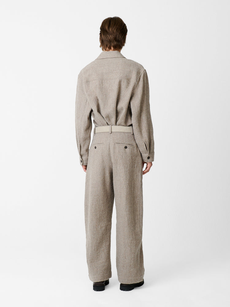 Bosworth Wool Pant in Feather