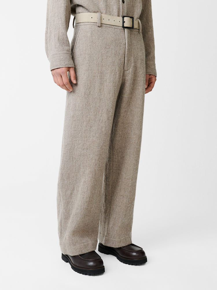 Bosworth Wool Pant in Feather