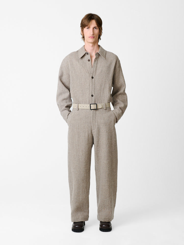 Bosworth Wool Pant in Feather