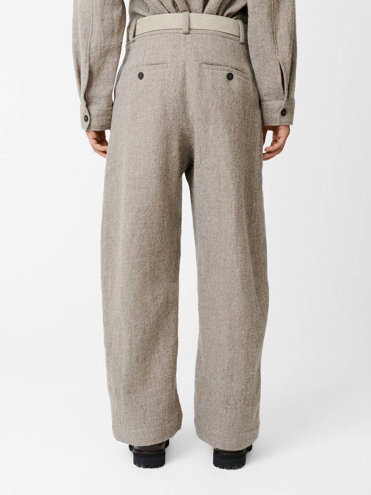 Bosworth Wool Pant in Feather