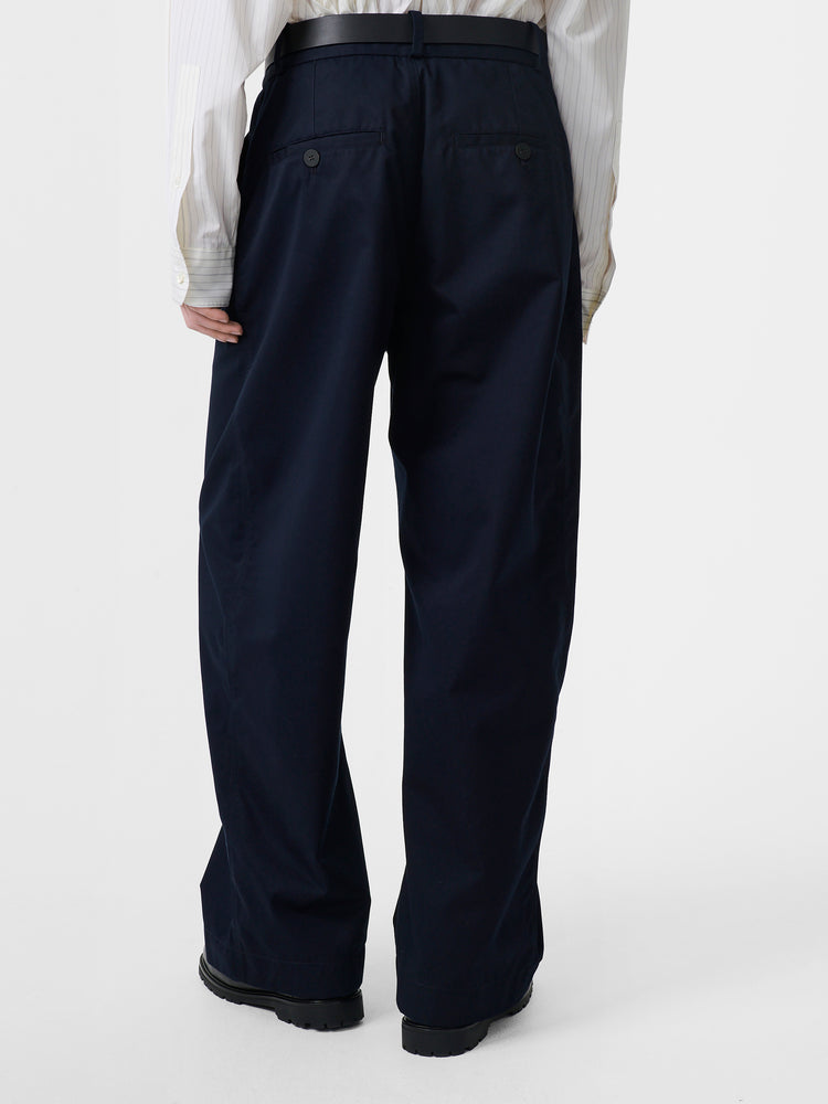 Bosworth Twill Pant in Darkest Navy