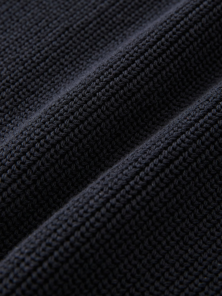 Bourne Knit in Darkest Navy