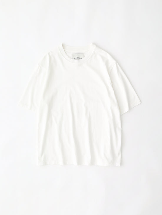 Bric T-Shirt in Optic White– Studio Nicholson