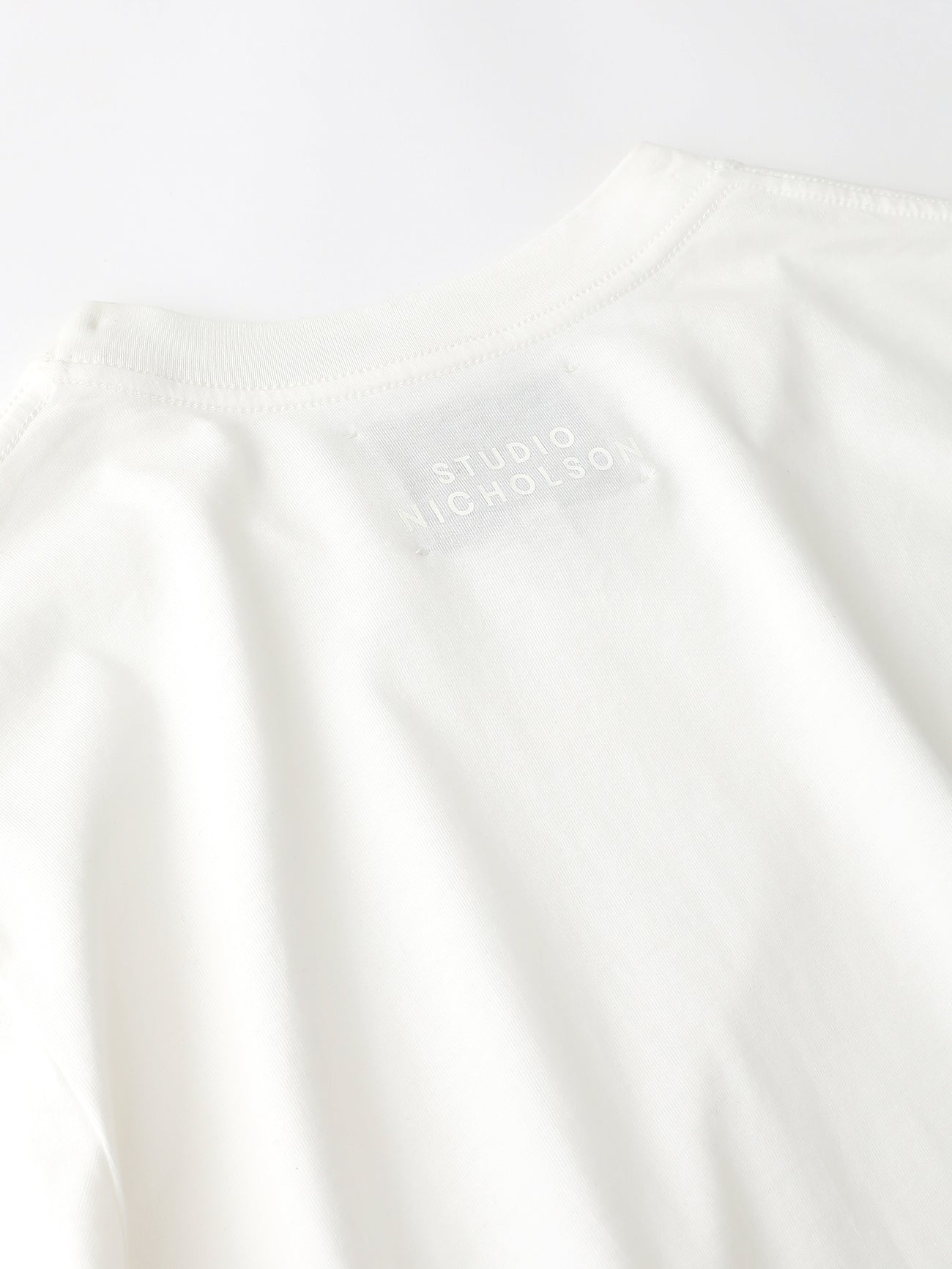 Bric T-Shirt in Optic White– Studio Nicholson