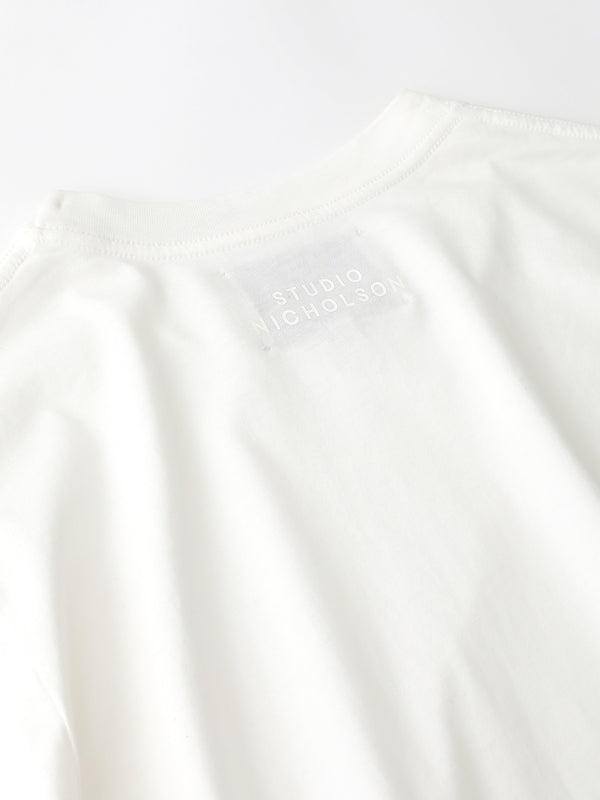 Bric T-Shirt in Optic White– Studio Nicholson