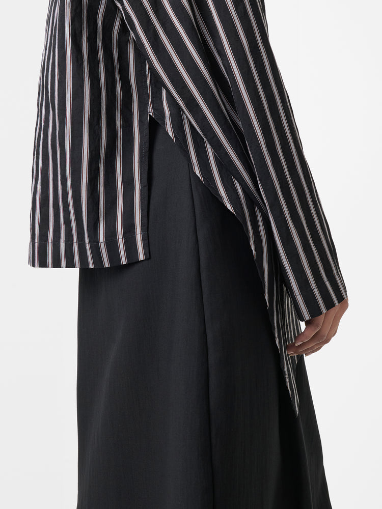 Bute Stripe Top in Darkest Navy Stripe