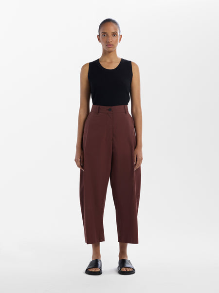 Chalco Pant in Chestnut– Studio Nicholson