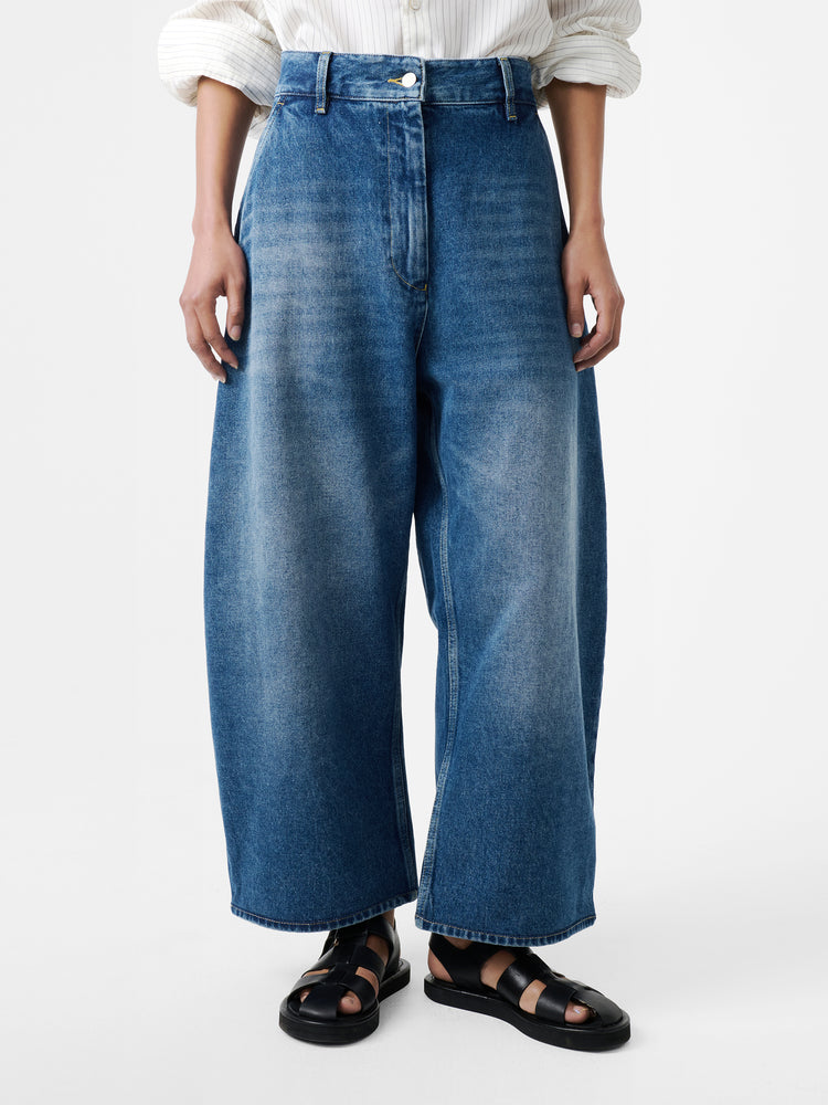 Chalco Denim Pant in Worn Wash Indigo