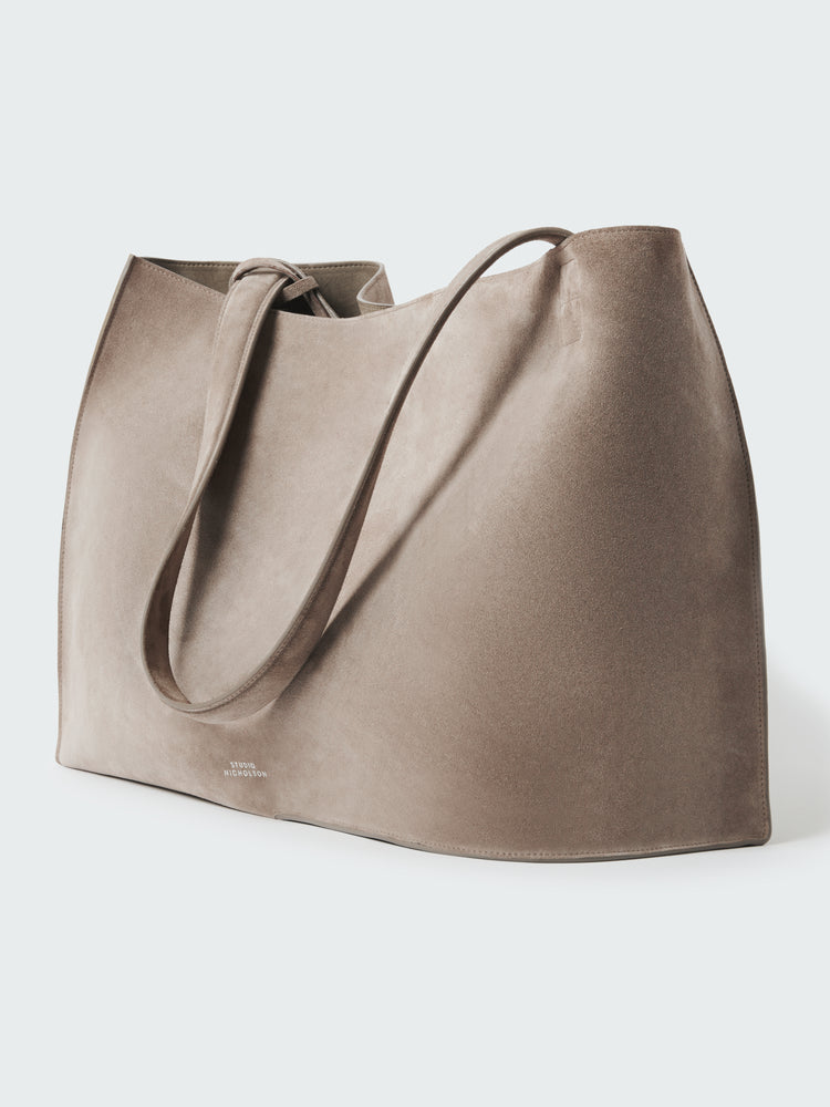 Doublet Suede Bag in Clay