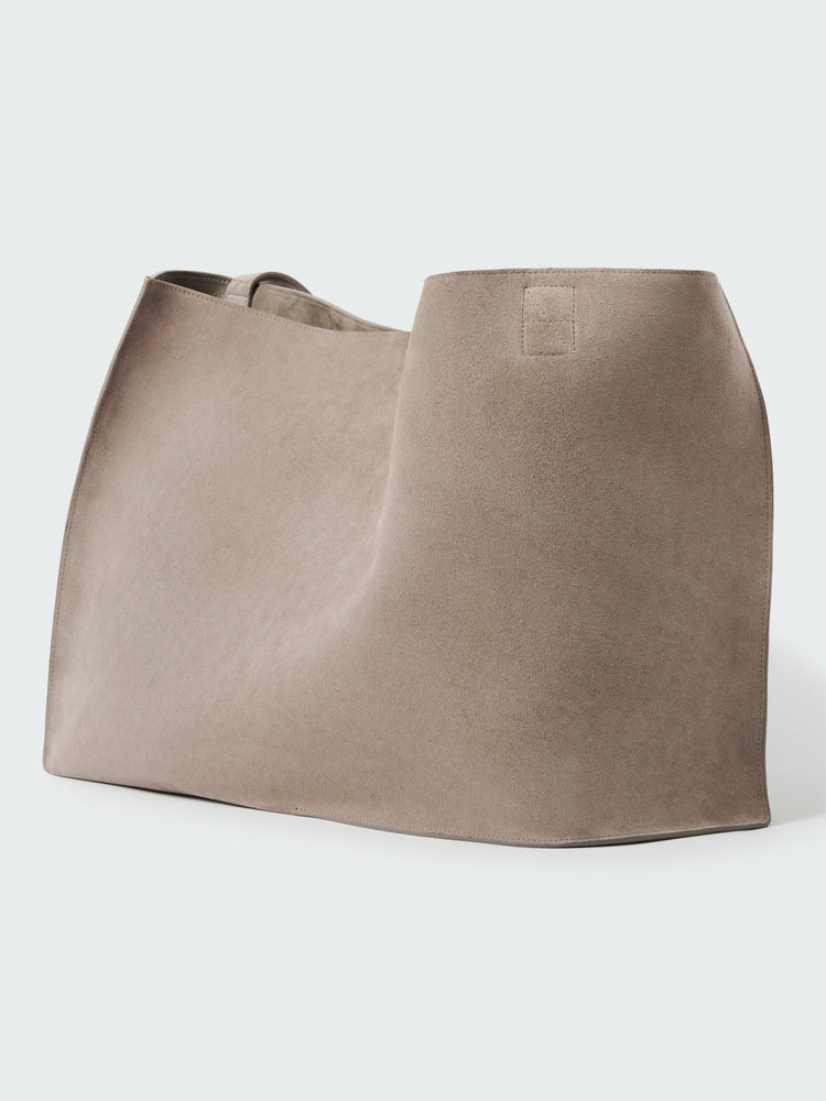 Doublet Suede Bag in Clay