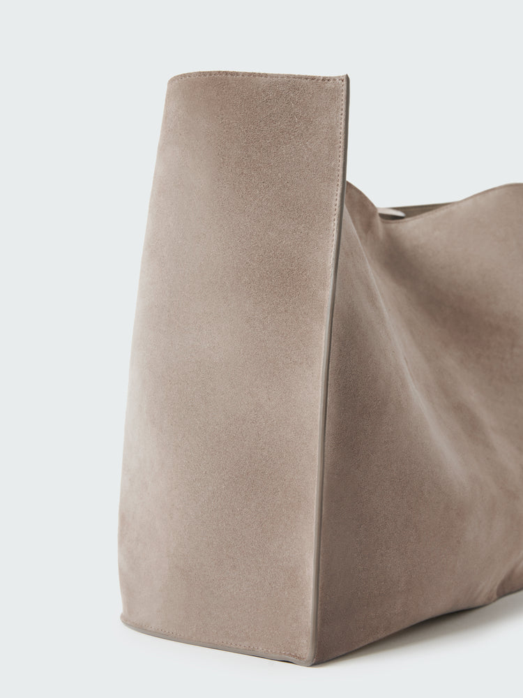 Doublet Suede Bag in Clay