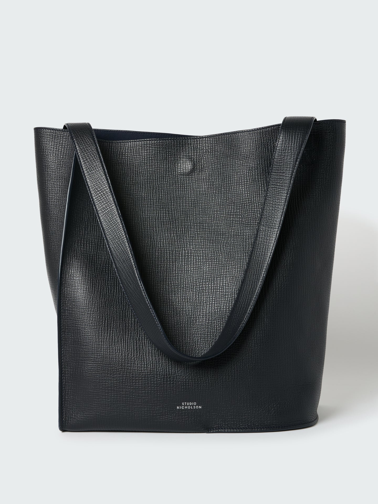 Doublet Type 2 Leather Bag in Darkest Navy