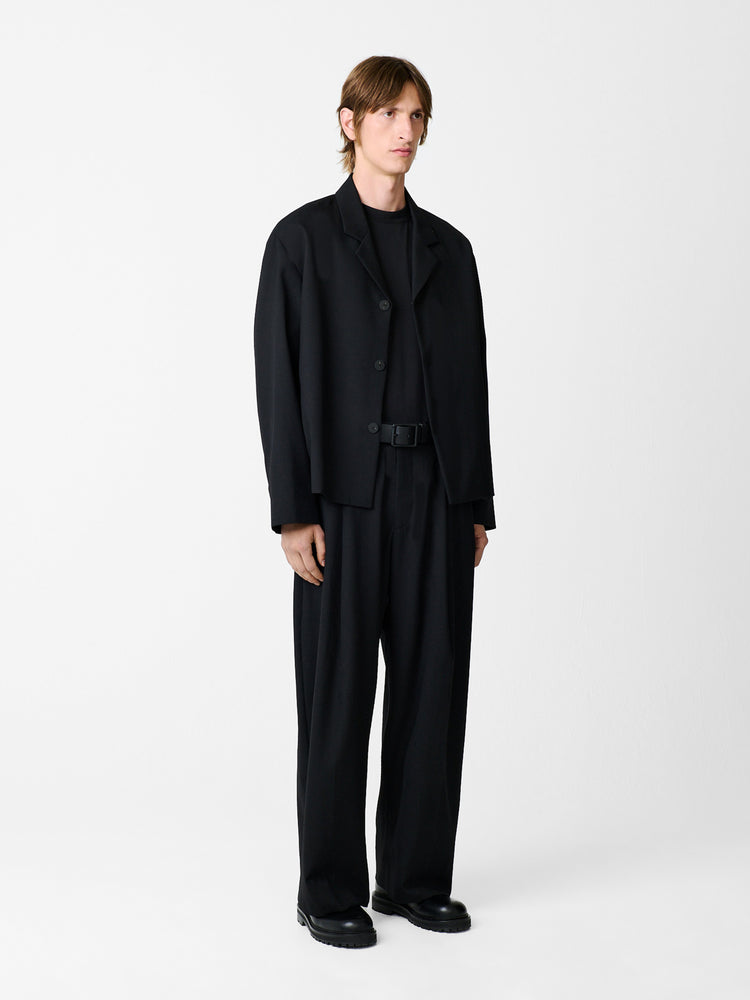 Ferro Wool Jacket in Black