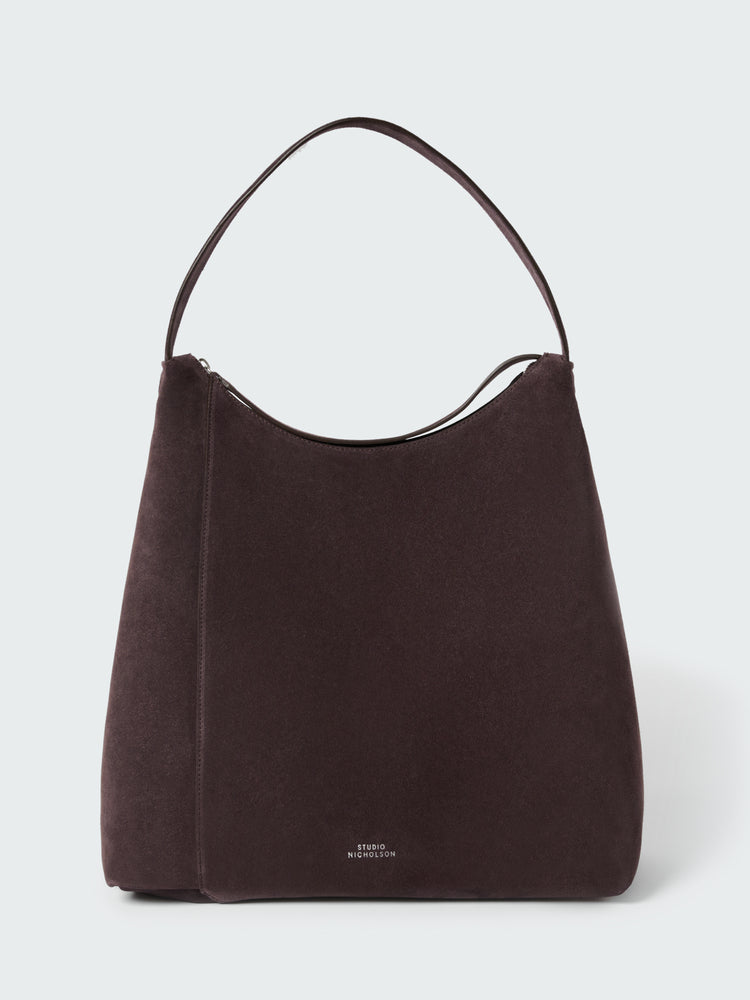 Hobo Type 1 Suede Bag in Conker