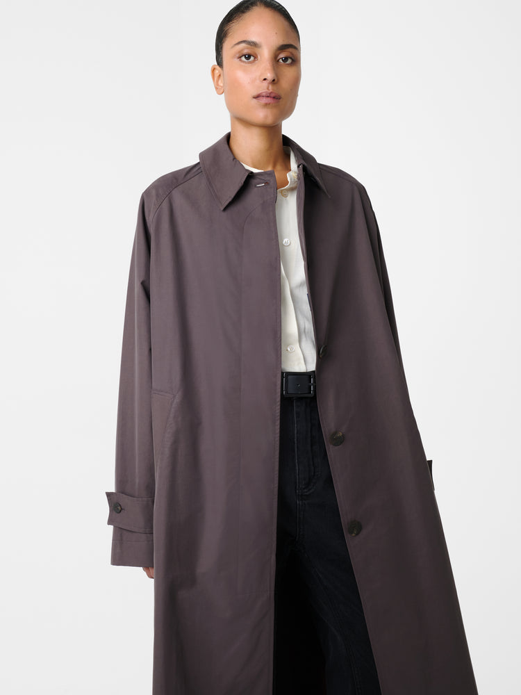 Holin Coat in Cocoa