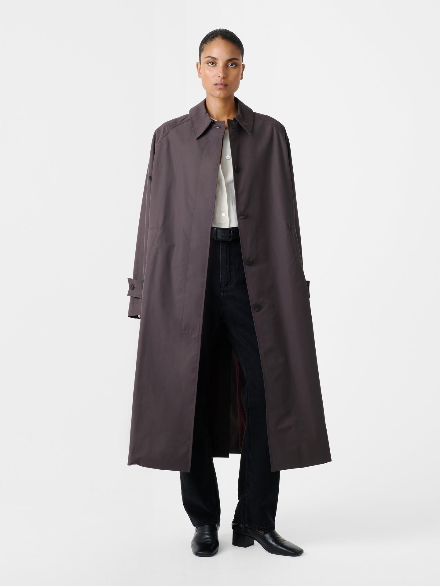 Holin Coat in Cocoa