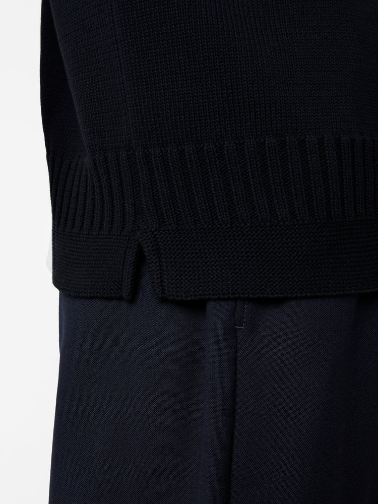 Hashi Knit in Darkest Navy