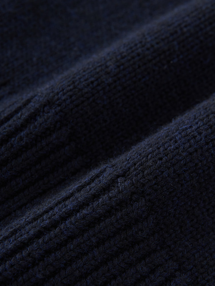 Level Knit in Navy Marl