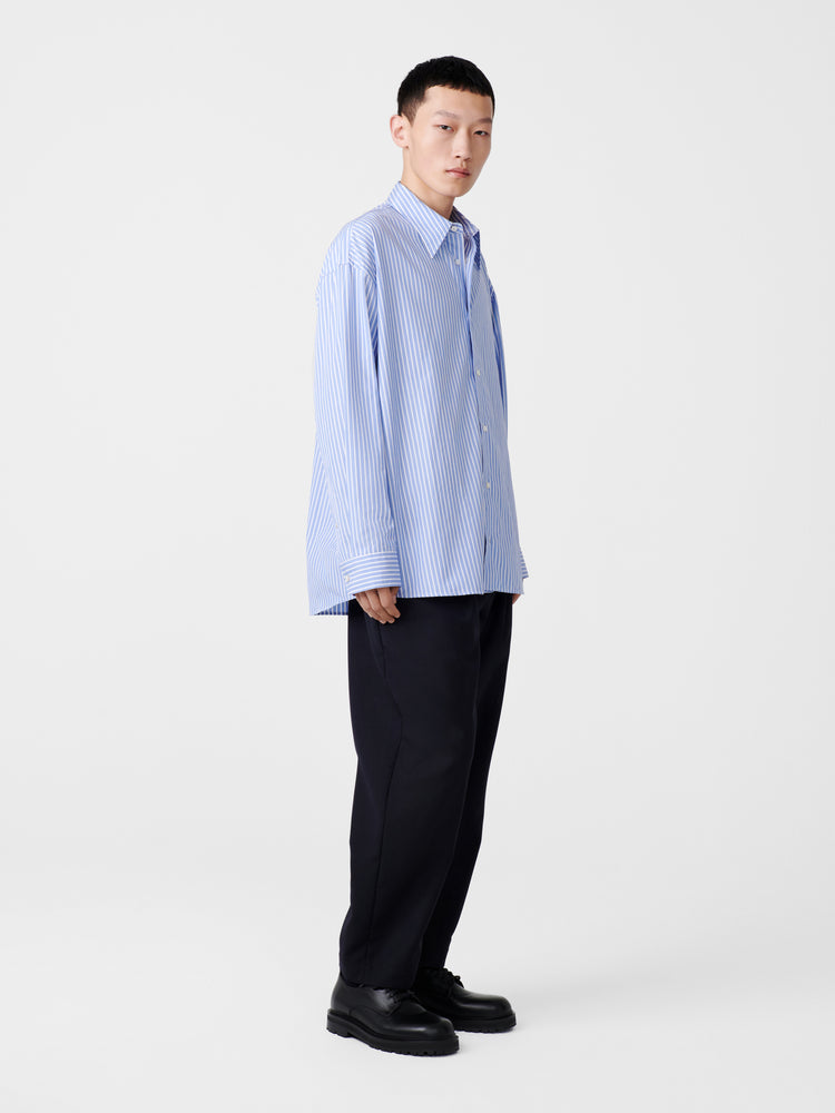 Loche Shirt in Blue Stripe