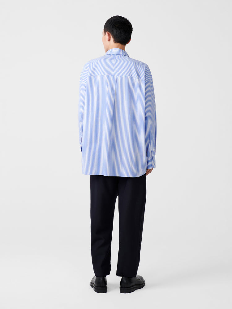 Loche Shirt in Blue Stripe