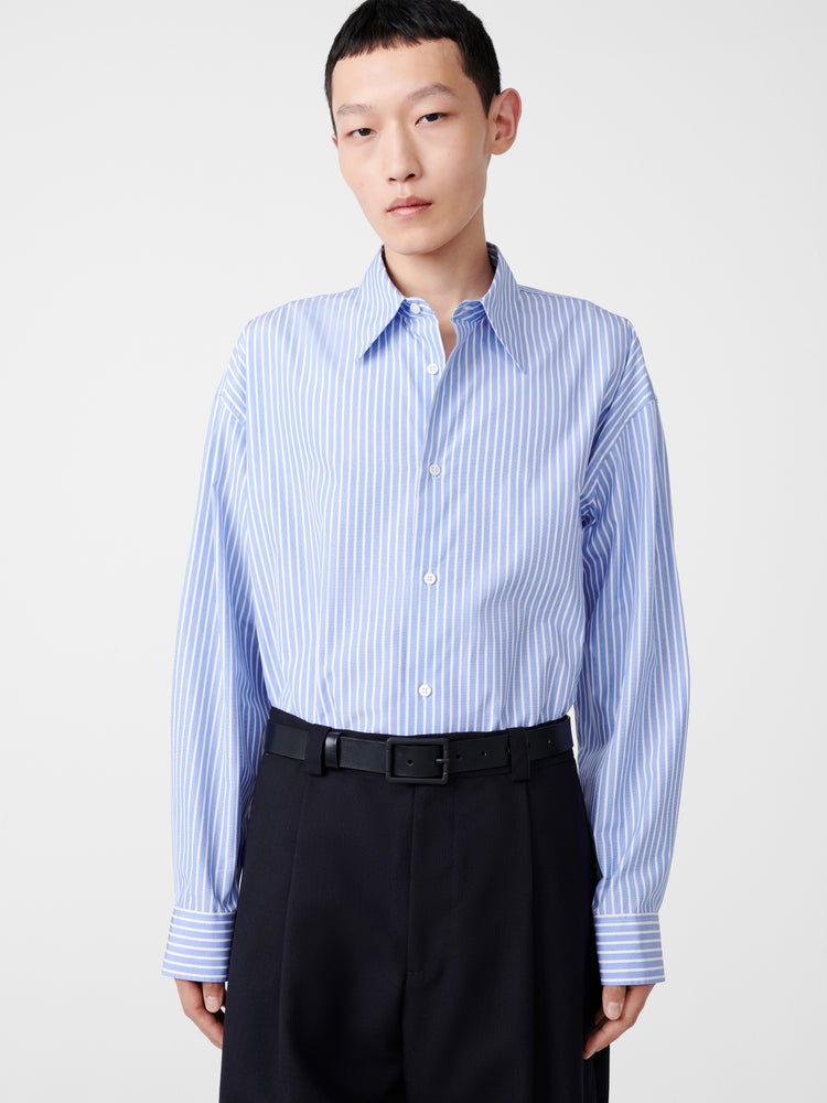 Loche Shirt in Blue Stripe