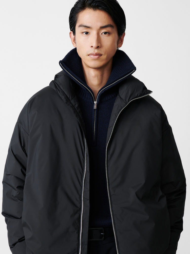 Loft Down Jacket in Black