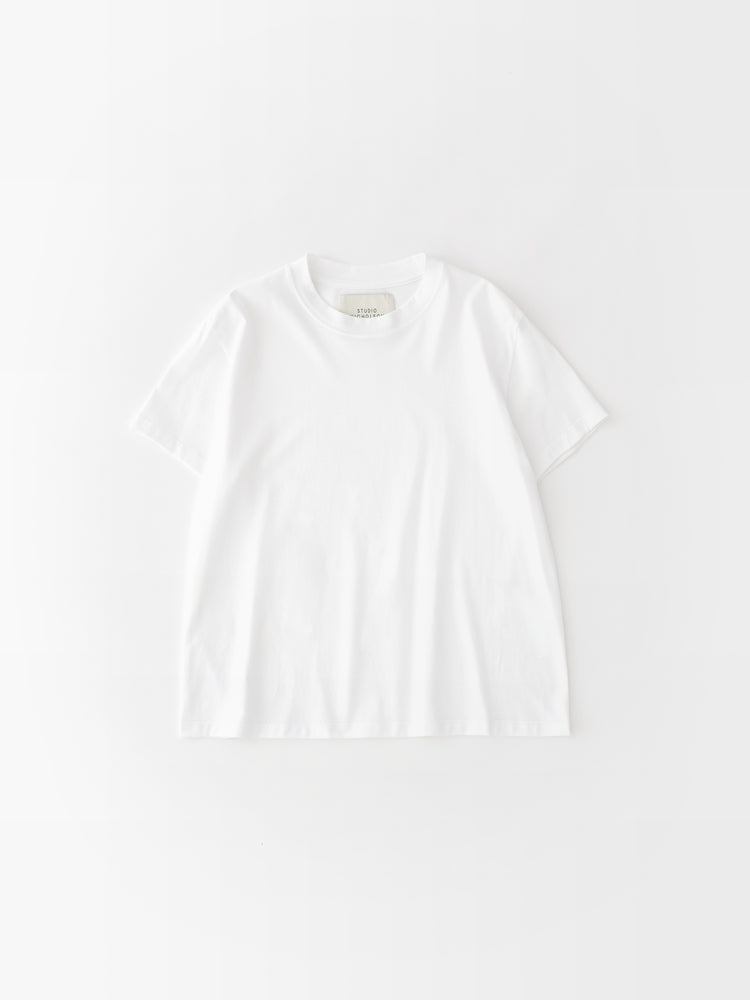 White– Studio T-Shirt in Nicholson Marine Optic