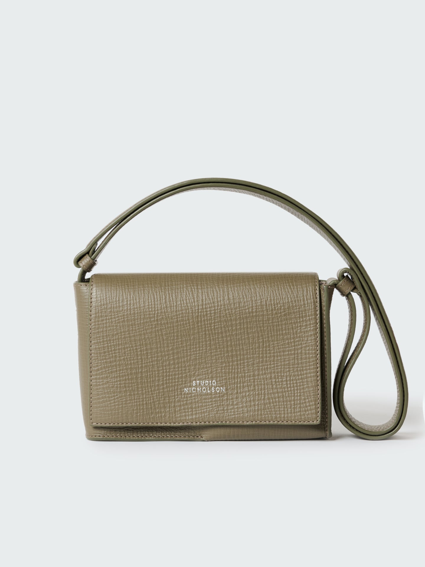 Meshi Mini Leather Bag in Elephant