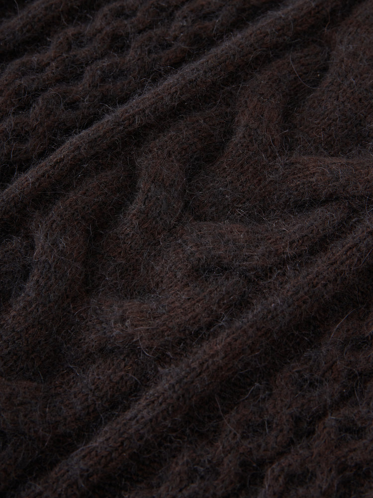 Norr Knit in Espresso Brown