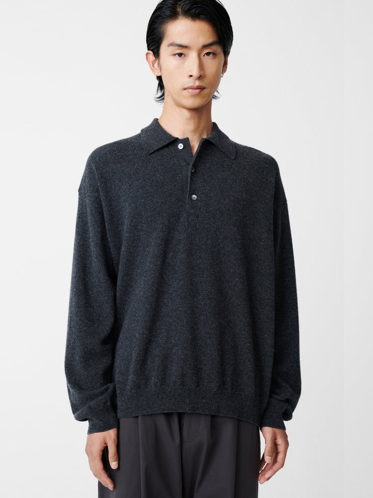 Noe Knit in Charcoal Marl