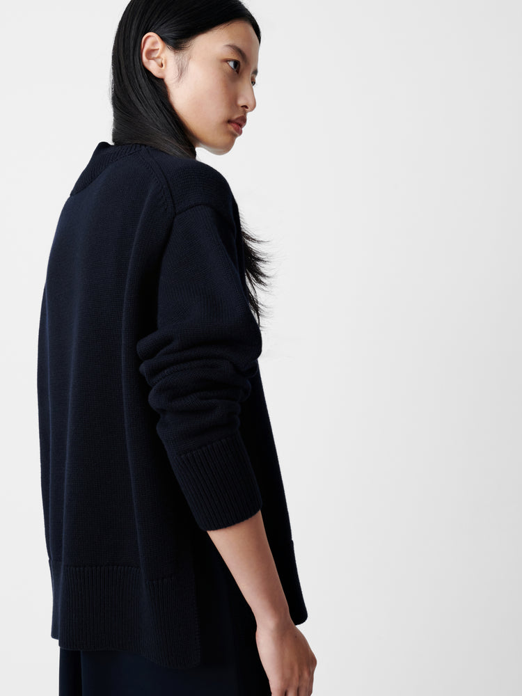 Patria Knit in Dark Navy