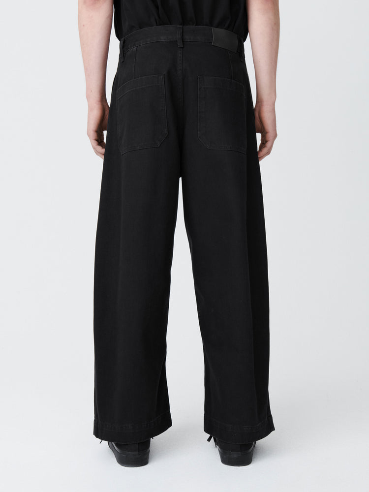 Puch Denim Pant in Washed Black